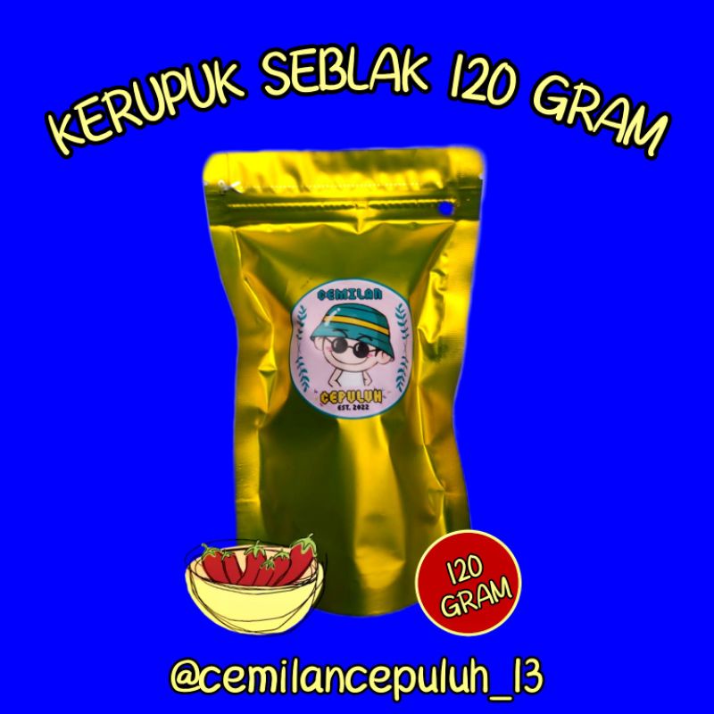 

Kerupuk Seblak 120 Gram