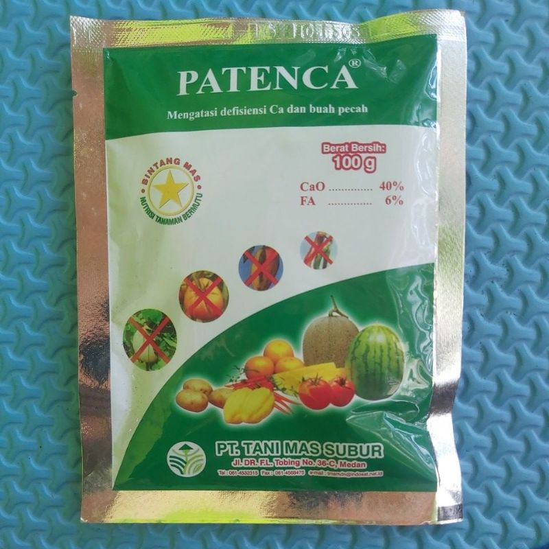 PATENCA UNTUK BUAH PECAH / 100gr