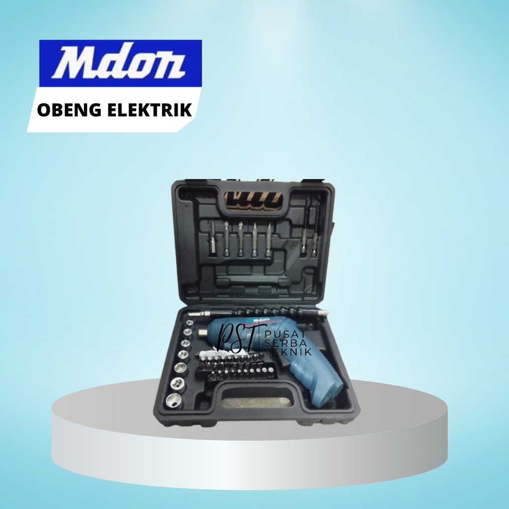 Obeng Elektrik MDON JP42 Cordless Screwdriver Cas Bor Tangan MDON JP42