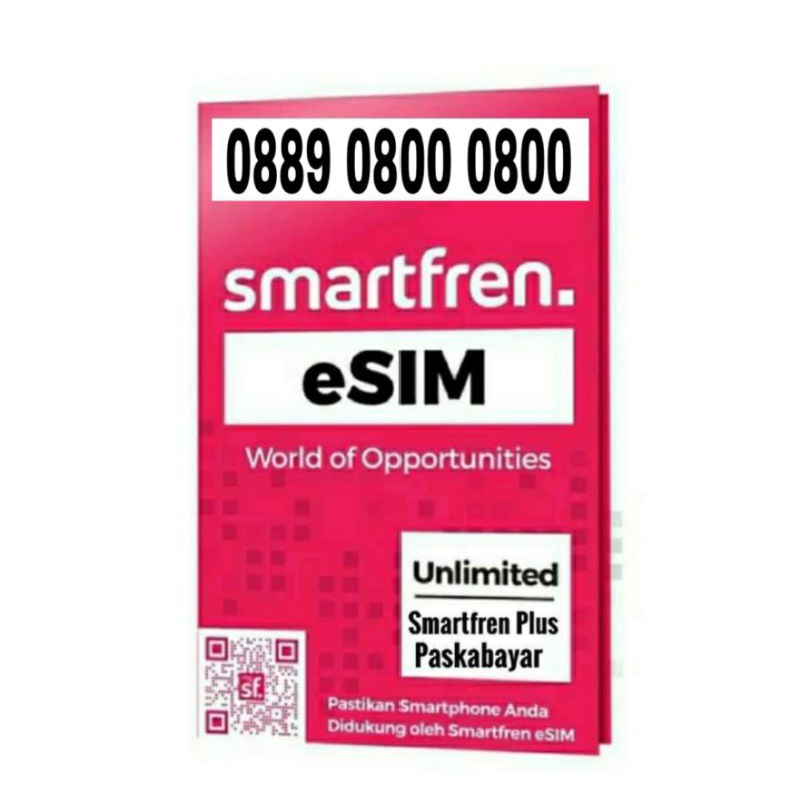 ESIM Smartfren nomer cantik