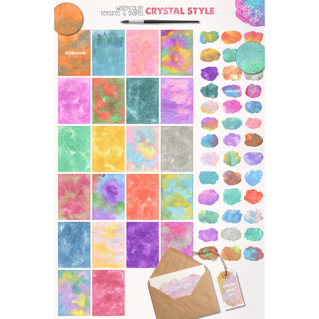 Fantasies Watercolor Collection