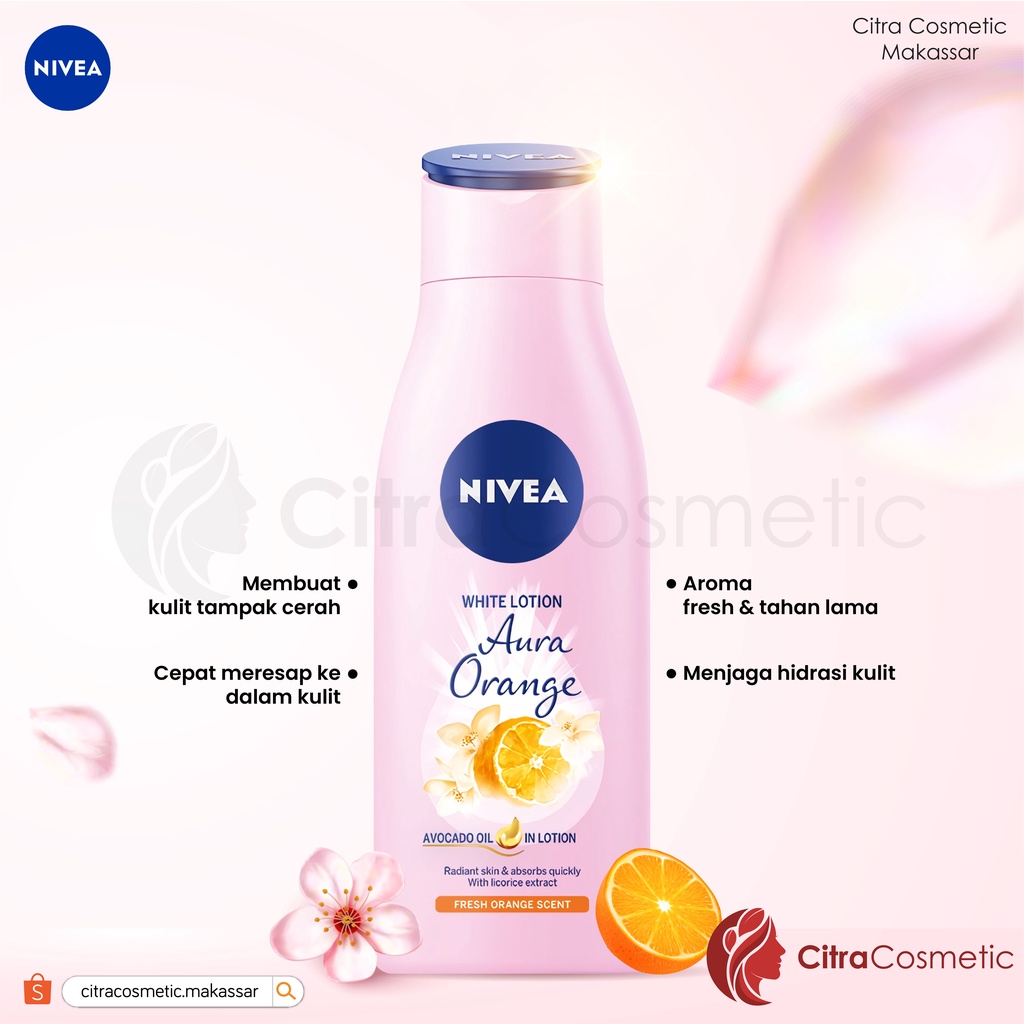 Nivea Sensational Lotion Aura Orange 200 Ml
