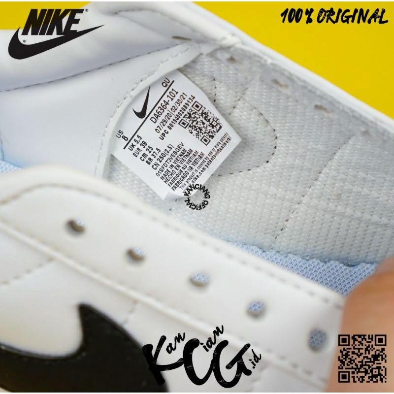 Sneakers Blazer Low Vintage 77 White Black'''