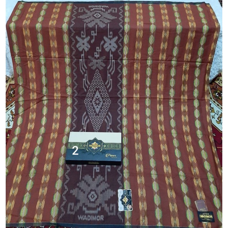 SARUNG WADIMOR PRIMER NATURAL SONGKET MOTIF BHS