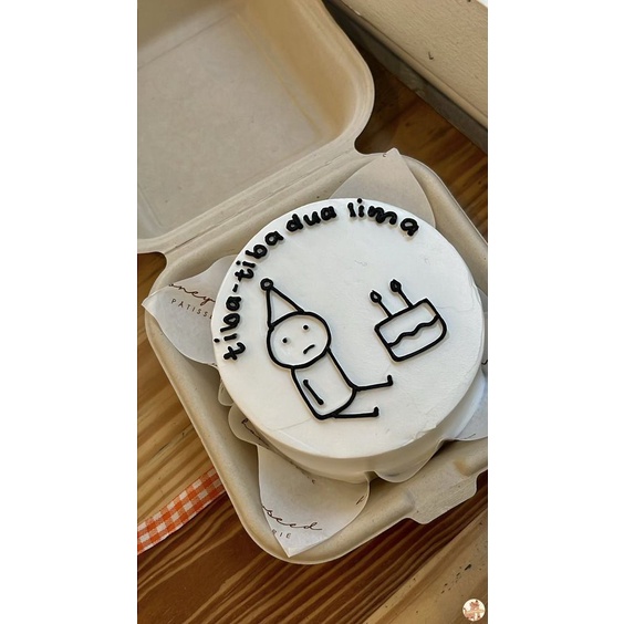 

[[Bisa Dadakan]] Korean Bento Cake/Korean Lunch Box Cake/Mini Cake