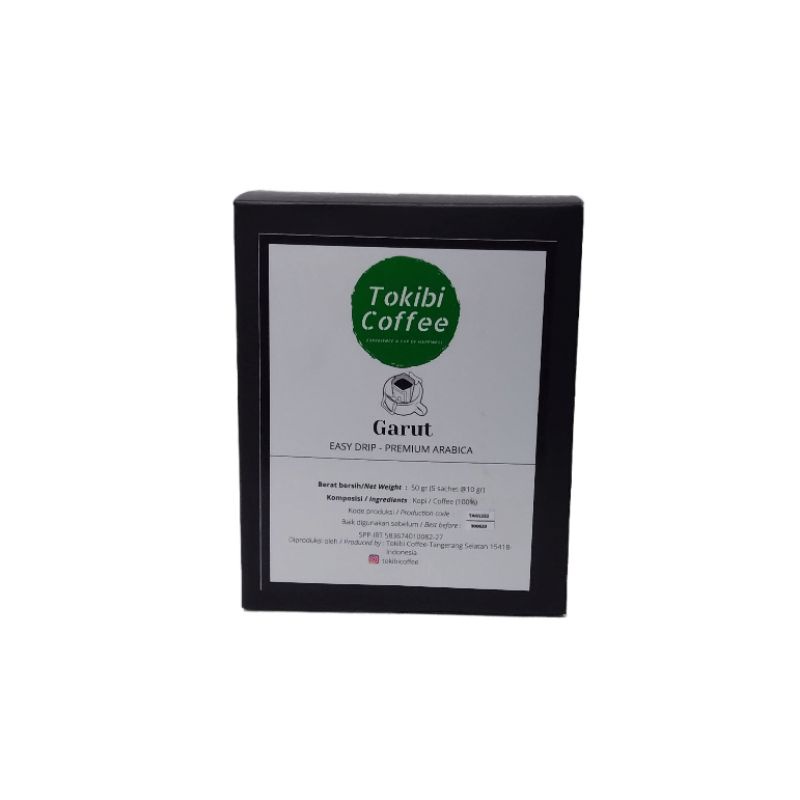 

Tokibi Kopi Drip Arabika Garut Package