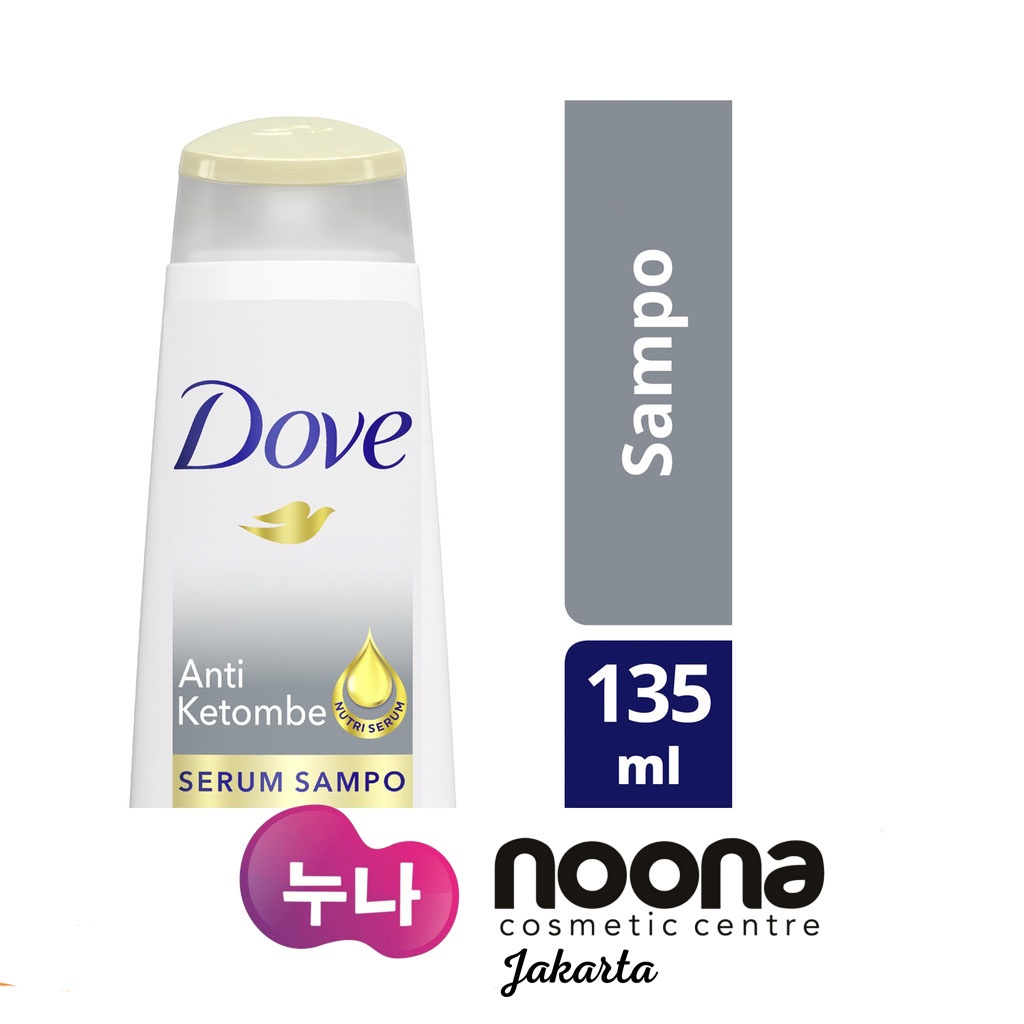 DOVE SERUM SHAMPOO ANTI KETOMBE 135ML -NJ