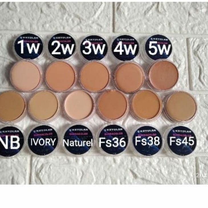 (A-2-I☎) Kryolan Foundation mini 8mL Supracolor Cryolan mini ASLI pasti dikirim