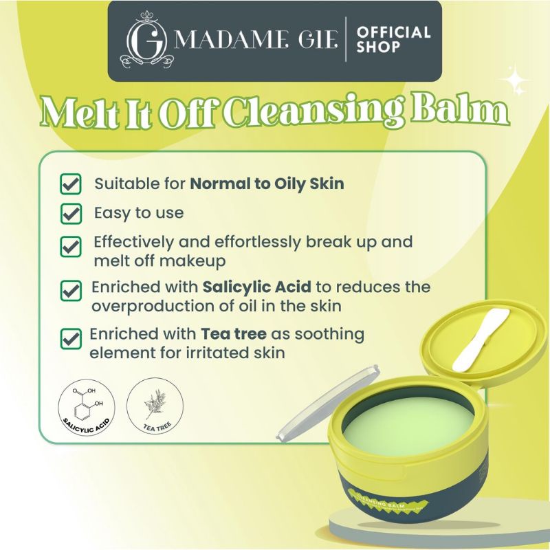 MADAME GIE Melt It Off Cleansing Balm 50Gr