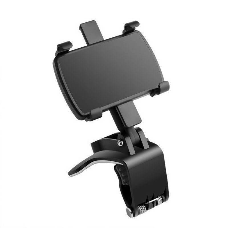 Car Phone Holder Hp Mobil Jepit Sunvisor Dasboard Mobil