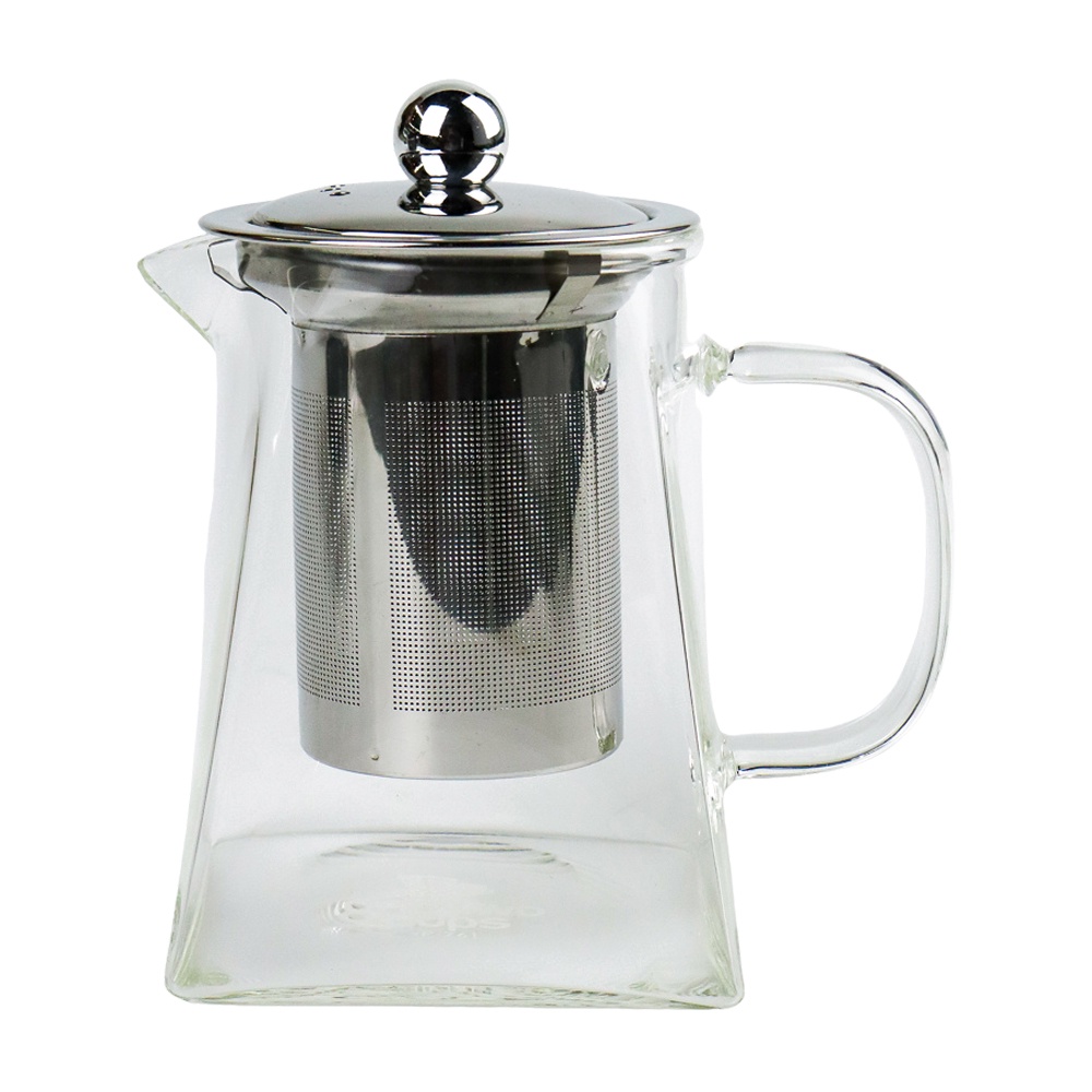 One Two Cups Teko Pitcher Teh Chinese Teapot Maker Borosilicate Glass TP-761