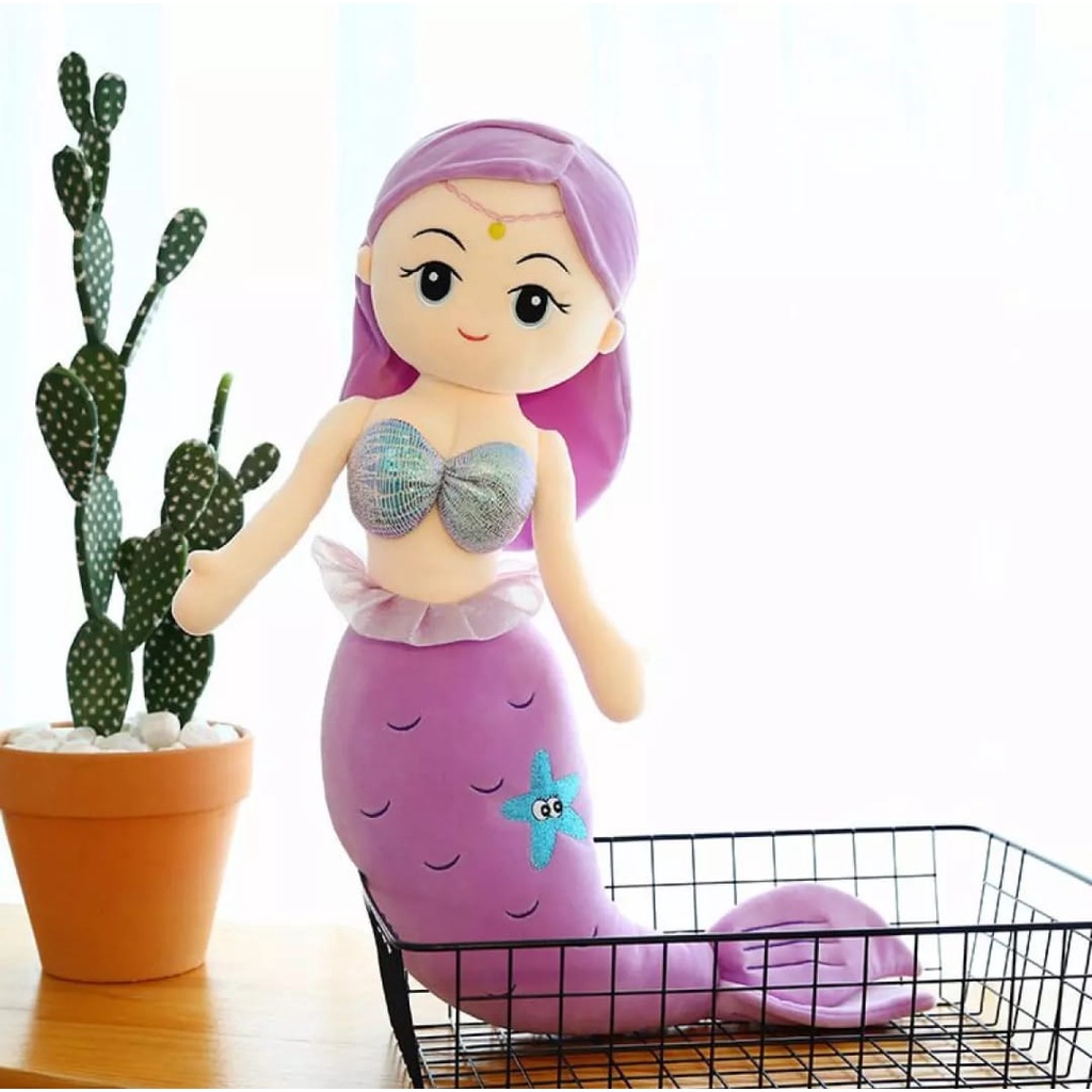 Boneka Putri Duyung Mermaid Cute Bahan Soft Berkualitas