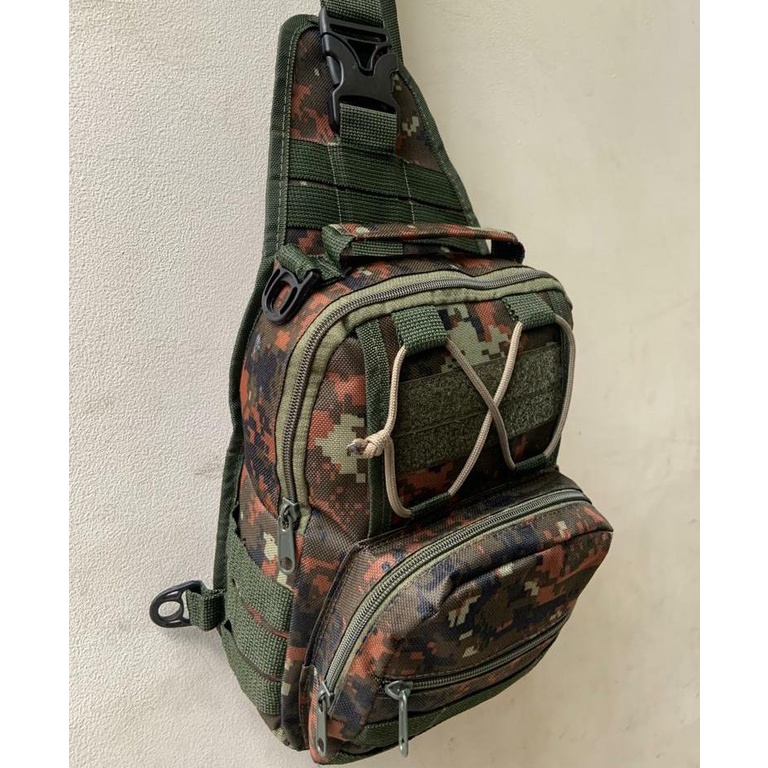 Slingbag Army TACTICAL Pria Wanita ( HARGA GROSIR ) Tas Sepeda Tentara