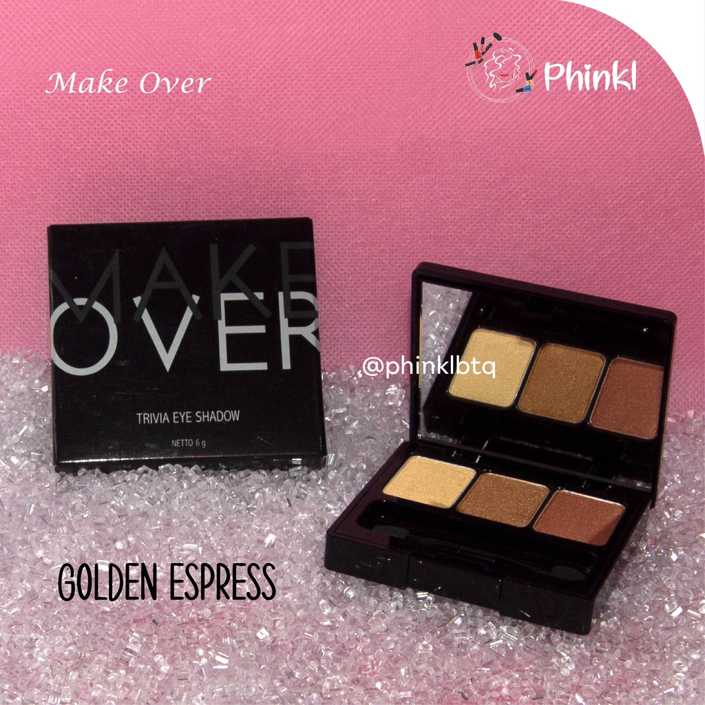`ღ´ PHINKL `ღ´ 🅼🅰🅺🅴 🅾🆅🅴🆁 Make over Trivia Eyeshadow pewarna mata sultan kualitas premium