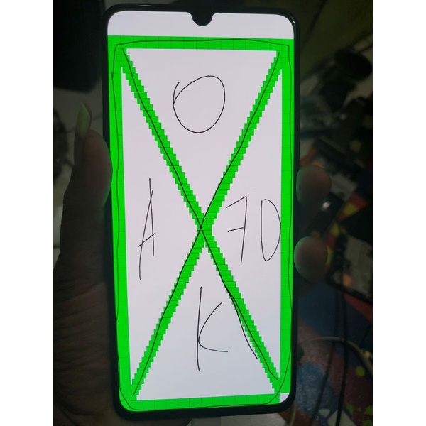 LCD SAMSUNG A70 A705F ORIGINAL COPOTAN