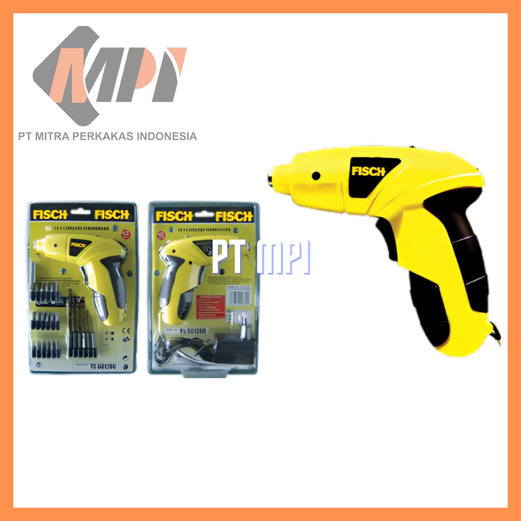 Cordless Screwdriver Fisch 3.6V TS-601200