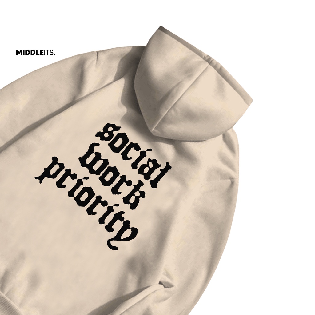 Middleits - Sweater Hoodie Original Pullover Letter