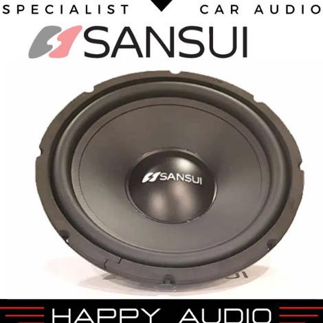 Paket Audio Mobil Full Set Sound System Sansui Power+Sub 12 Inch+Split