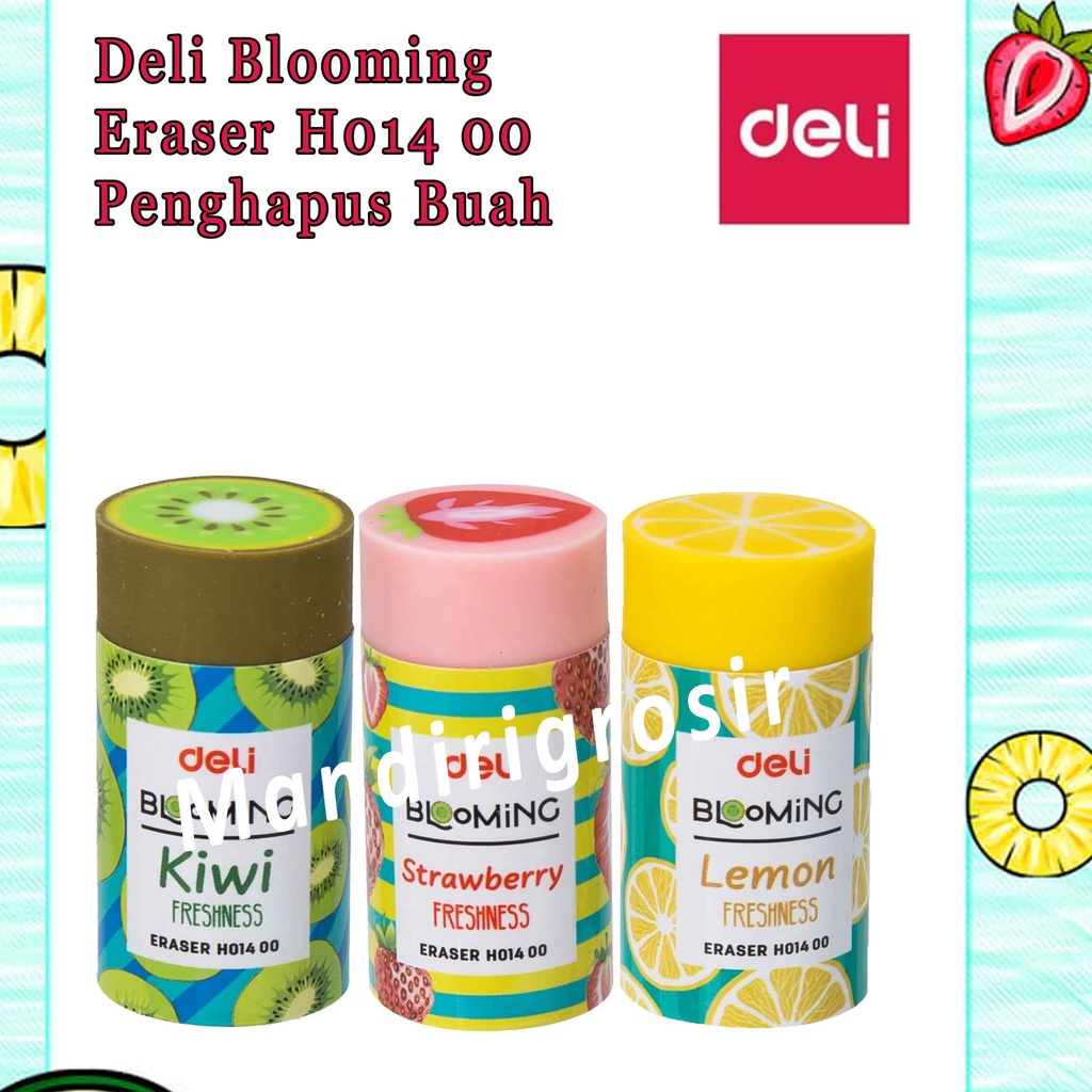 Penghapus * DELI * Penghapus Buah-Buahan * Eraser H014 00