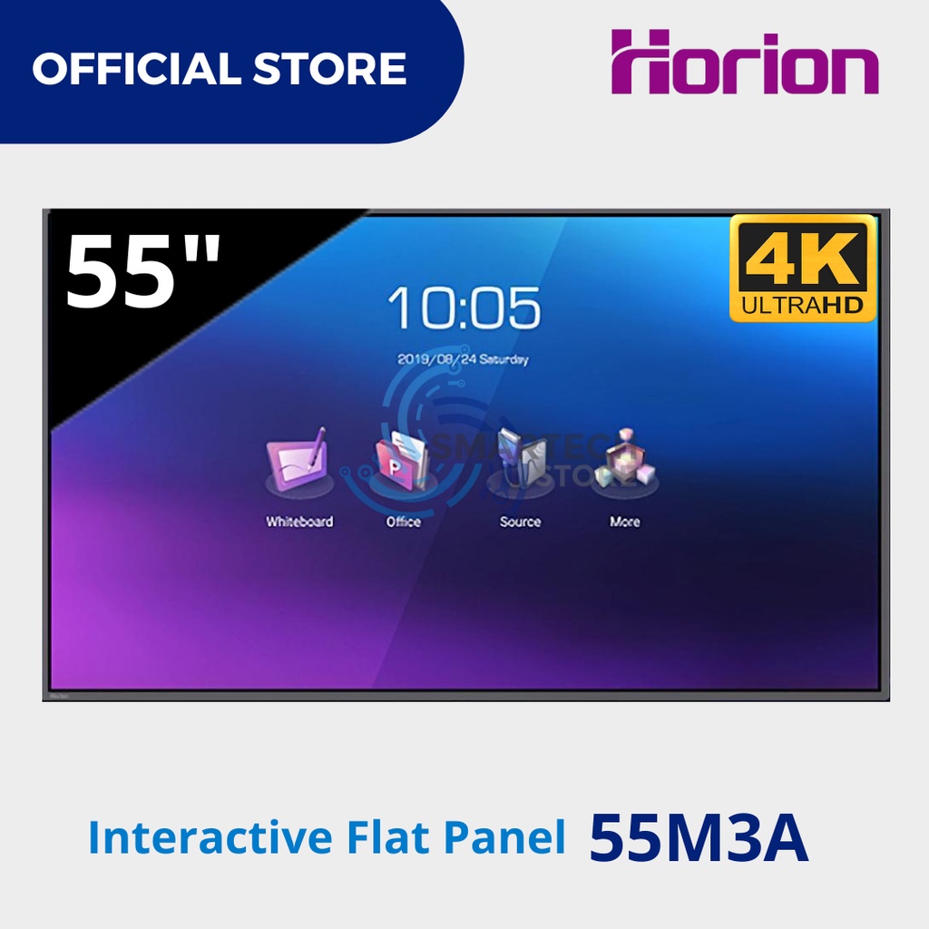 Jual HORION M3A Interactive Flat Panel 6in1 55inch 4K Whiteboard 