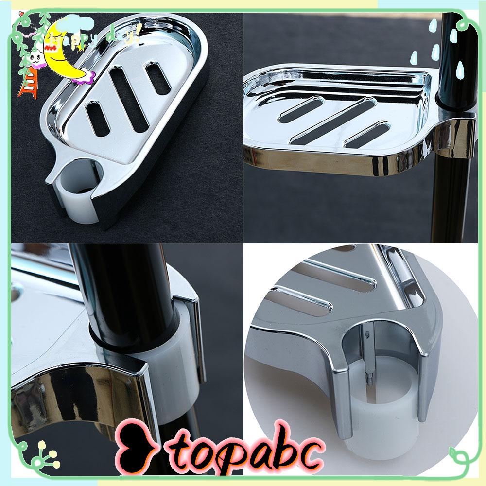 Top Shower Head Holder Portable Up-down ABS Chrome Penjepit Slide