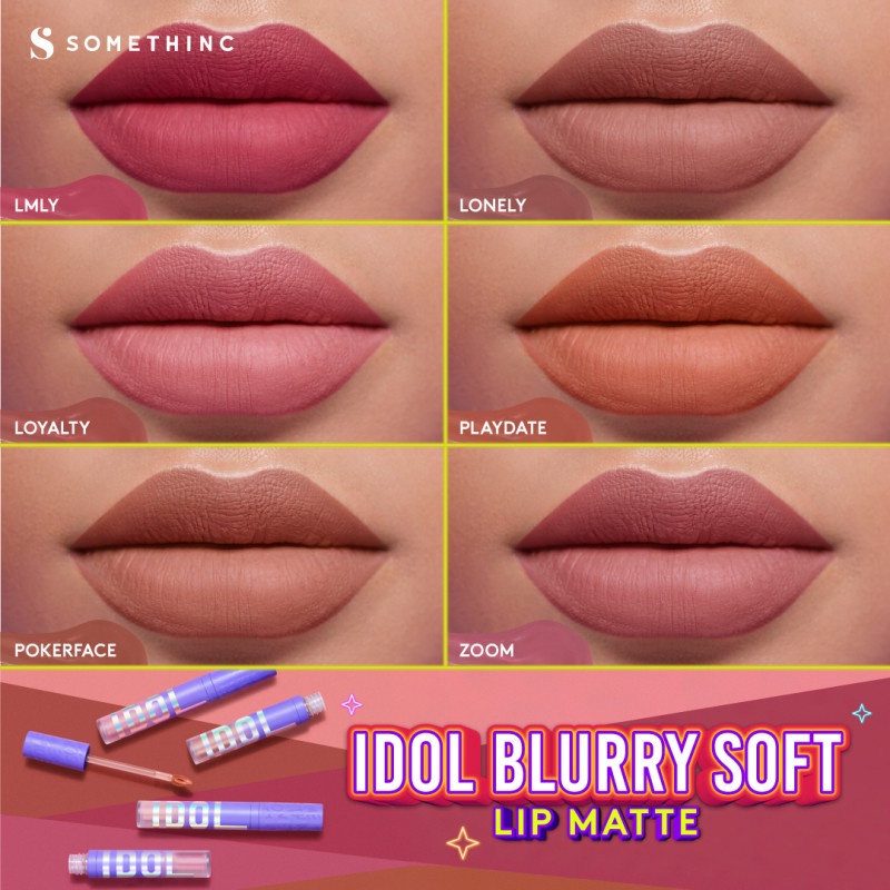 SOMETHINC IDOL BLURRY Soft Lip Matte