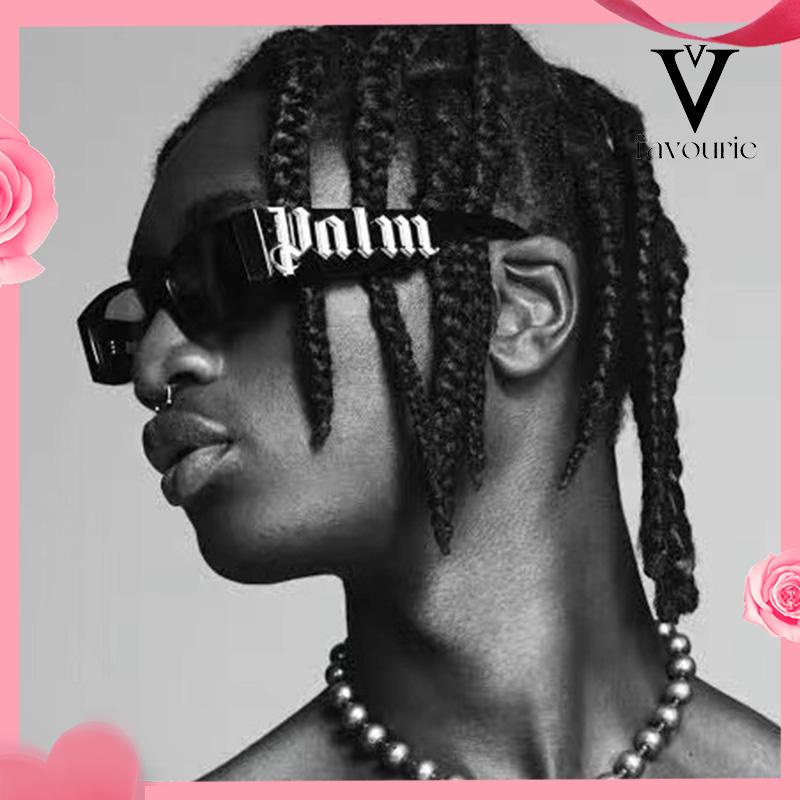 CODKacamata Hitam Anti Radiasi Sunglass Retro Punk Hip-hop Gaya Untuk Wanita/Pria-FA