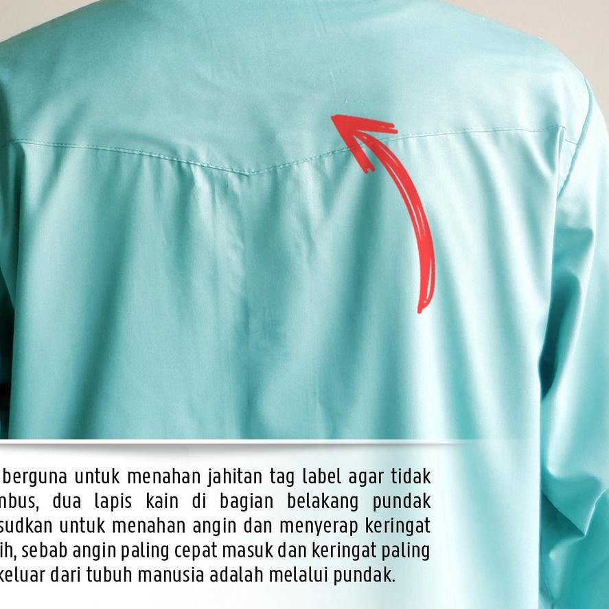 FREE ONGKIR[ UKURAN L dan XL ]  Koko Haibah KAZIMI  Putih Natural Ivori Abu Paris Slate Aquamarine B