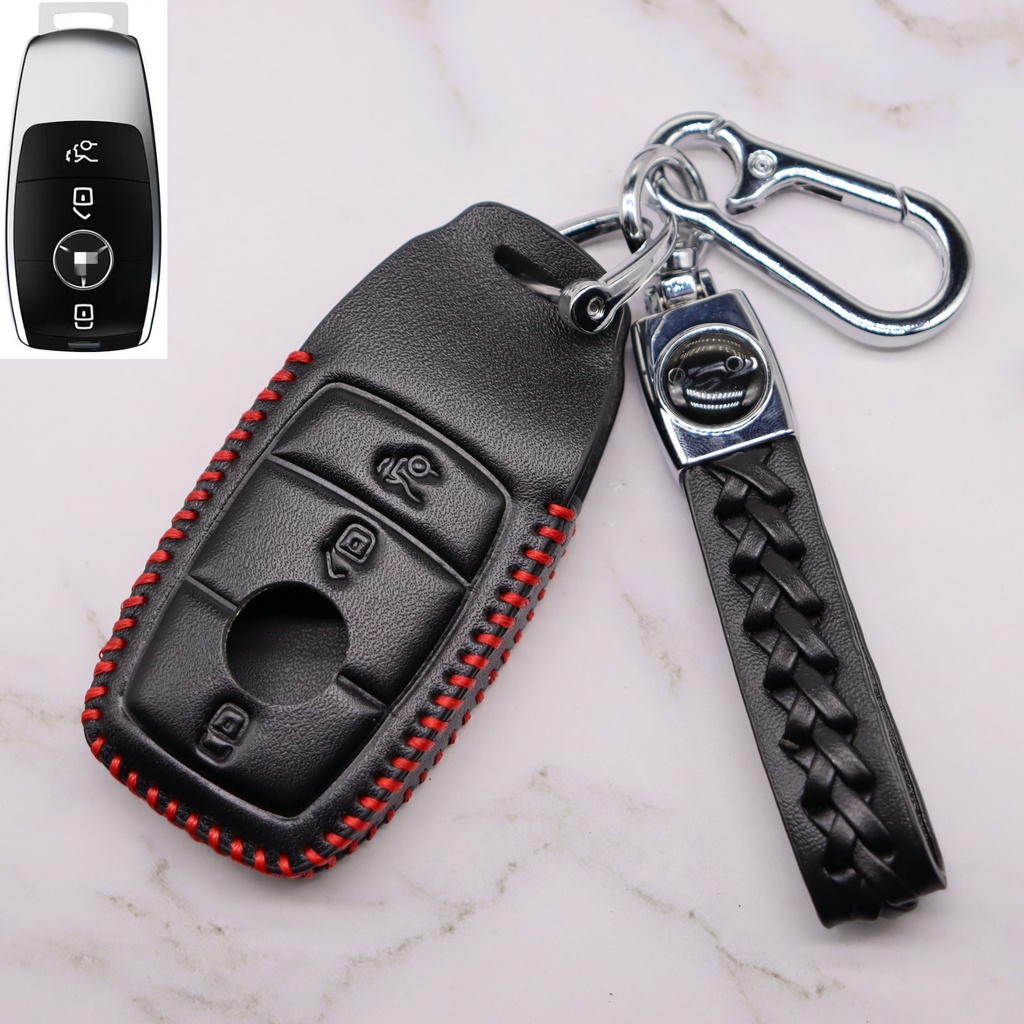 Ar Remote Key Case Cover Shell Untuk Mercedes Benz C E Class W223 W206 C260 C300 S450 S500 S400 Pelindung Tanpa Kunci Aksesoris