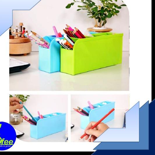 

ゔ [IMPORT] - Kotak Alat Tulis / Rak Pensil / Kotak Penyimpanan Serbaguna Plastik を