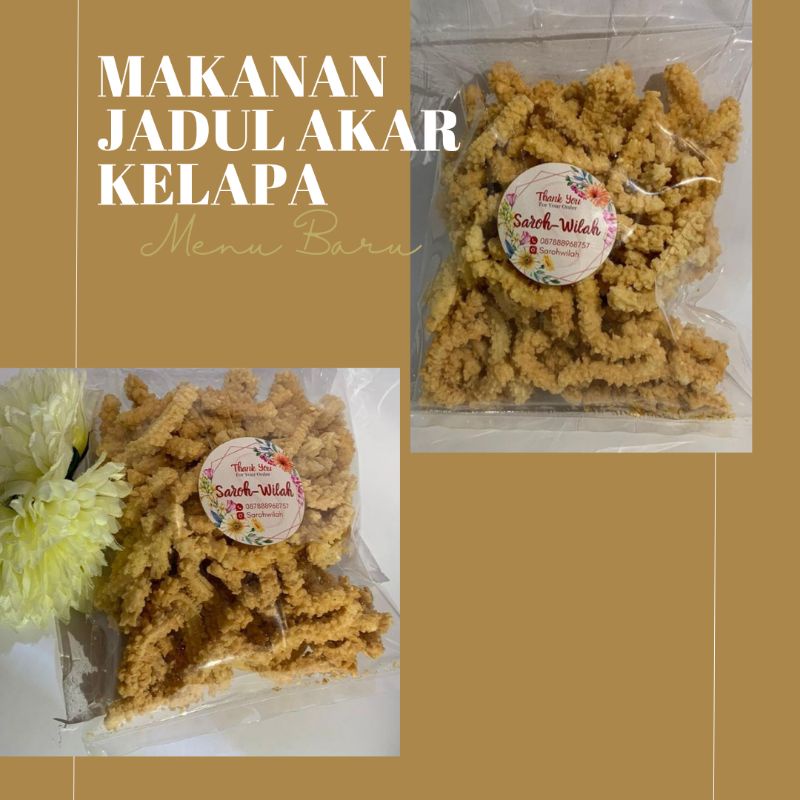 

MAKANAN RINGAN AKAR KELAPA