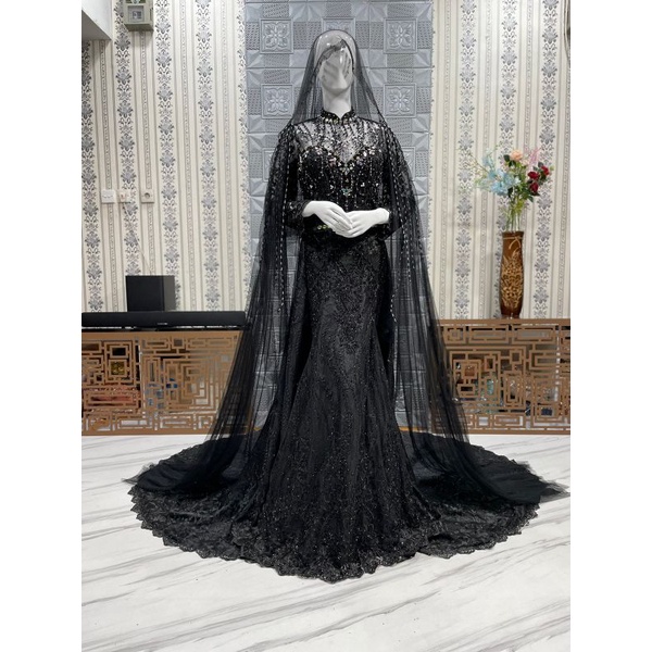 GAUN PENGANTIN DUYUNG FULL PAYET//KEBAYA PENGANTIN MEWAH MODERN//DUYUNG