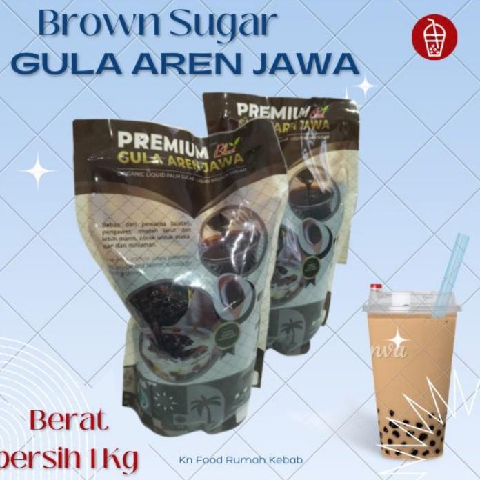 

[KODE PRODUK JKEHF3994] BROWN SUGAR 1 KG - GULA CAIR MERAH
