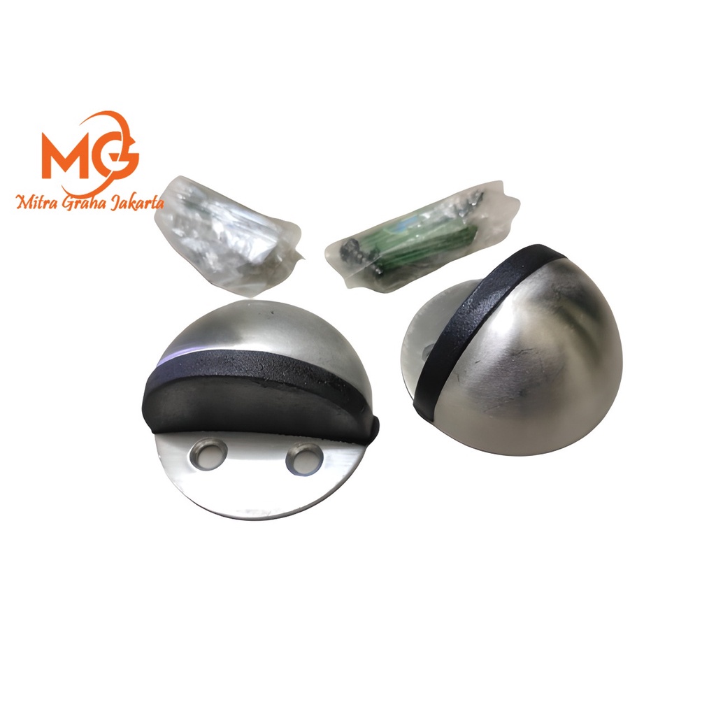 MG Door stop stoper stopper penahan pintu magnetic keong setengah lingkaran epic stp 014 kaca