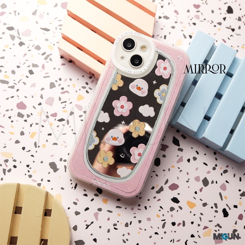 New! Pinky Mirror Case - Mirror Softcase For iPhone 11 11PRO 11PROMAX 7 8 SE2020 X XS XR XSMAX 12 13 PRO PROMAX