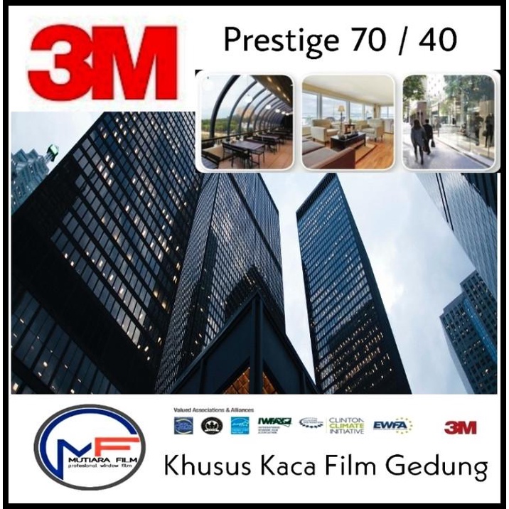 Promo 3M Prestige Khusus Untuk Kaca Film Gedung / Rumah / Apartemen / Hotel