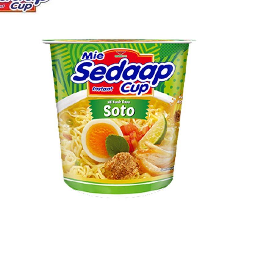 

5.5 Terlaris SEDAAP Mie Instan Cup Soto 81 GR