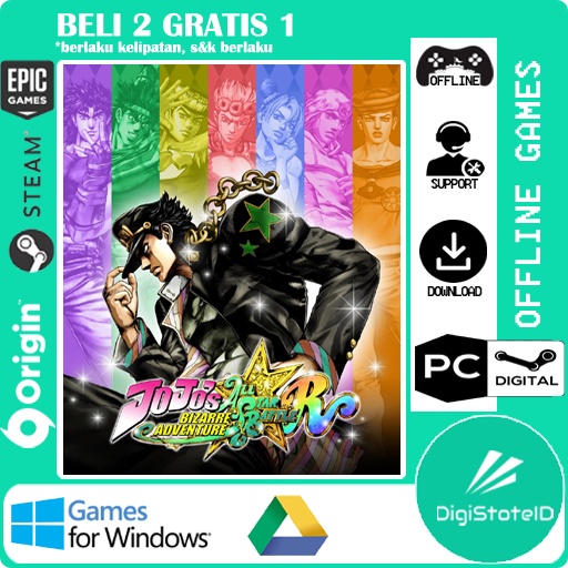 Jual Game PC JoJos Bizarre Adventure AllStar Battle R Shopee Indonesia