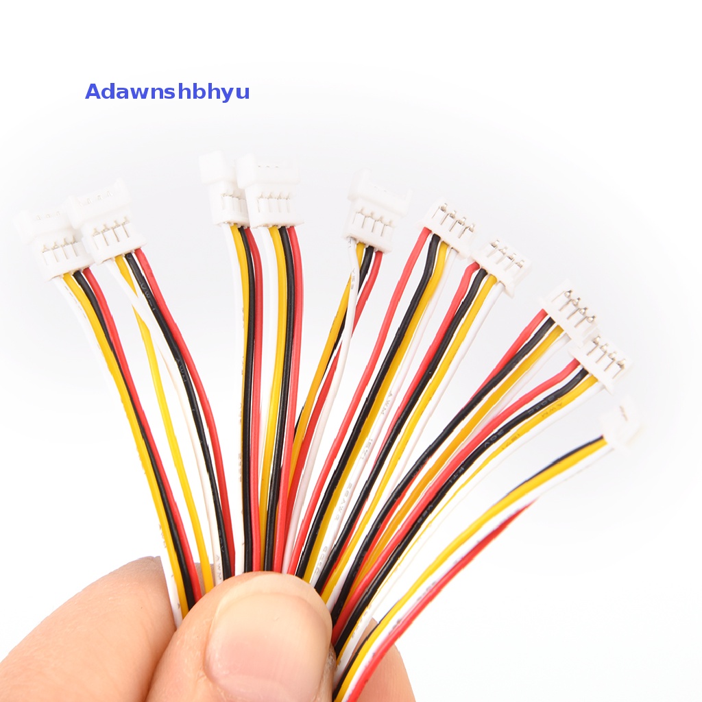 Adhyu 5pasang Micro JST GH 1.25 2-pin Ke 6-pin Male &amp; Female Connector plug Dengan Kabel Cables ID