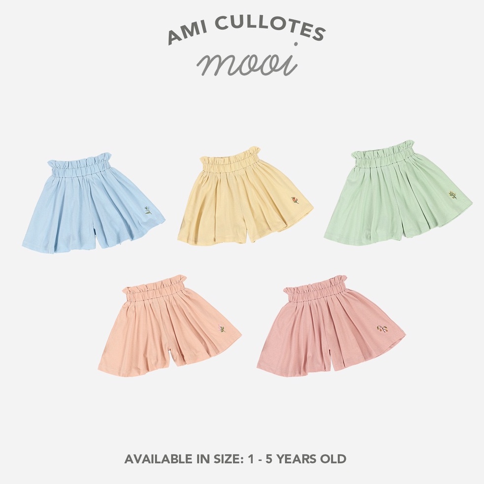 Mooi Ami Cullotes Pants / Celana Pendek Anak