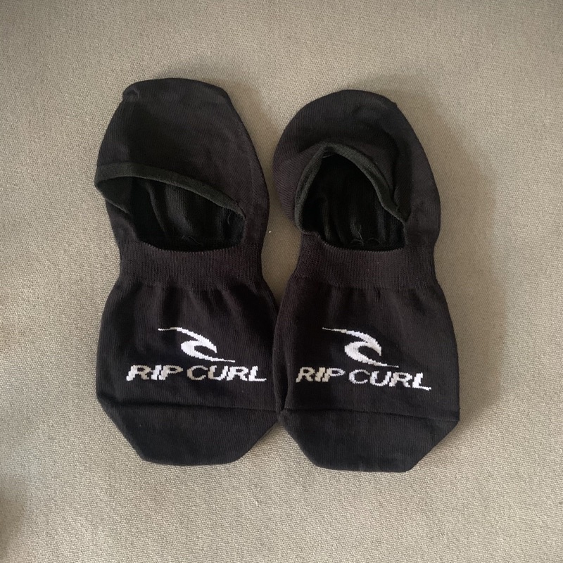RIPCURL kaos kaki invisible socks full hitam NEW ORIGINAL 100%