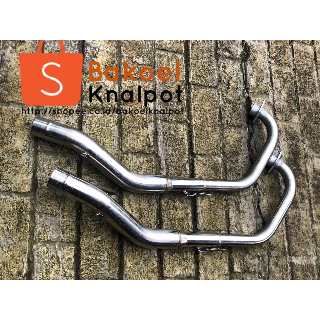 Leher Satria FU Bending Inlet 50mm / Leheran Knalpot Satria FU / Pipa Knalpot Satria FU / Header Kna