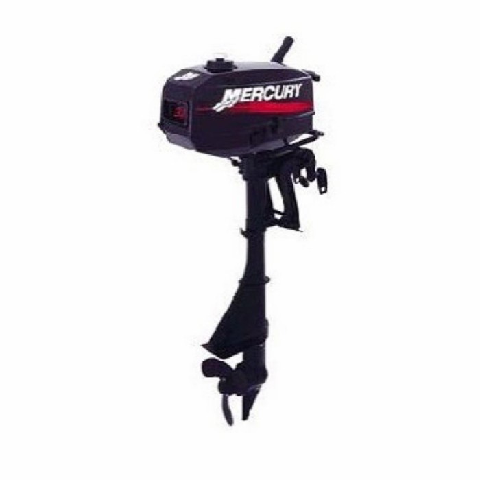 Mercury 3,3Hp 2Stroke 3.3Mh Mesin Tempel 2Tak As Pendek 15In