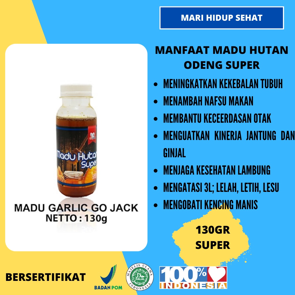 

Madu Hutan Odeng Super Go Jack 130 Gram