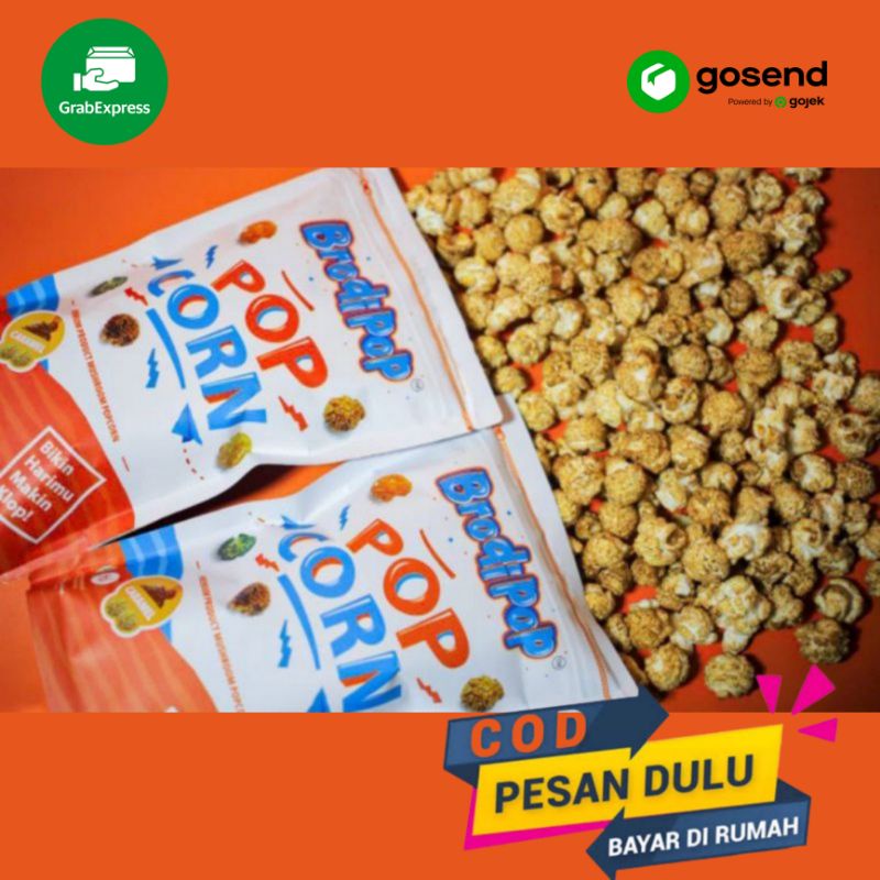 

HALAL✅️BRODIPOP POPCORN PREMIUM COCOK UNTIK DIET SNACK KUALITAS IMPORT