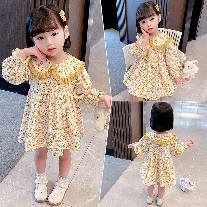 2-6thn | DRESS ANAK KOREA PESTA ELEGAN FORMAL PEREMPUAN catalog MDD MK