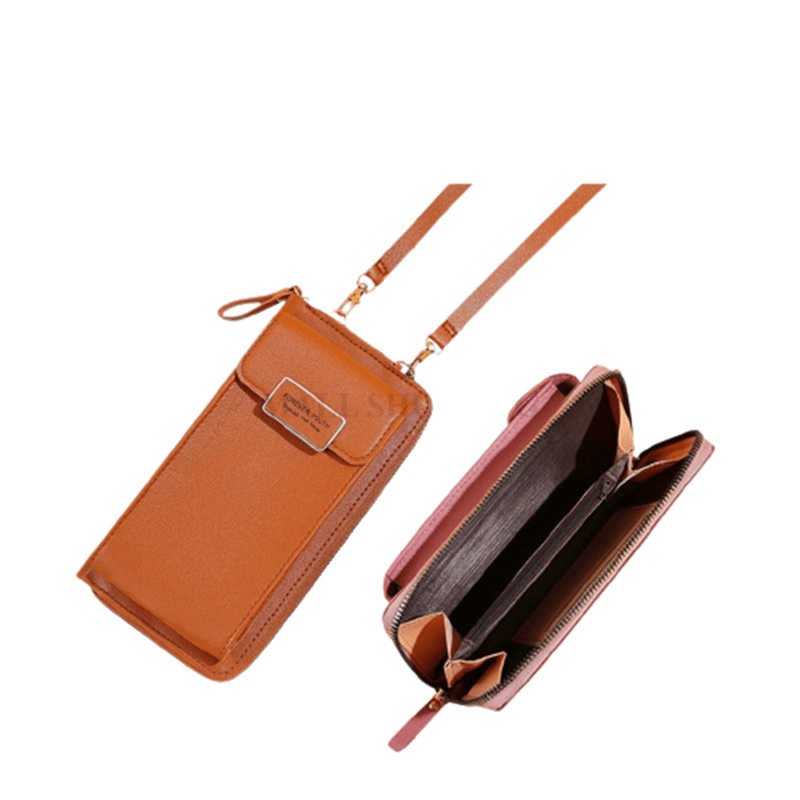 (COD) Dompet Wanita Pocket Tempat Hp Dompet Tas Selempang MALL SHOPPING