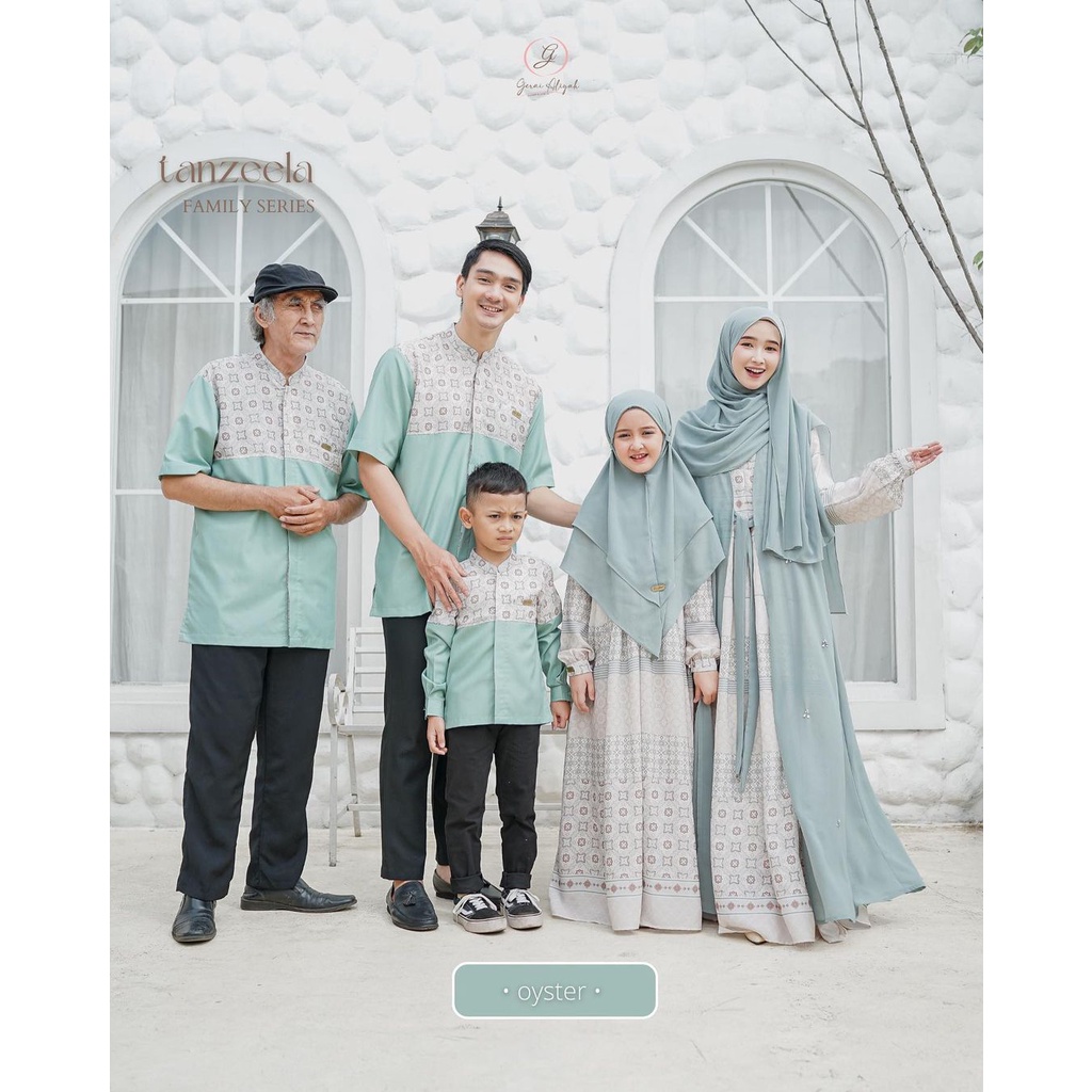READY ❗❗ Tanzeela Family Set by Gerai Aliyah | Gerai Aliyah | Abaya Famset 2023 | Sarimbit Ied Serie