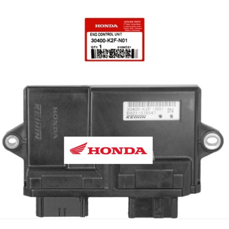30400-K2F-N01 ecu ecm scoopy f1 esp 2021-2022, scoopy prestige Non ISS, scoopy k2f ori honda ahm