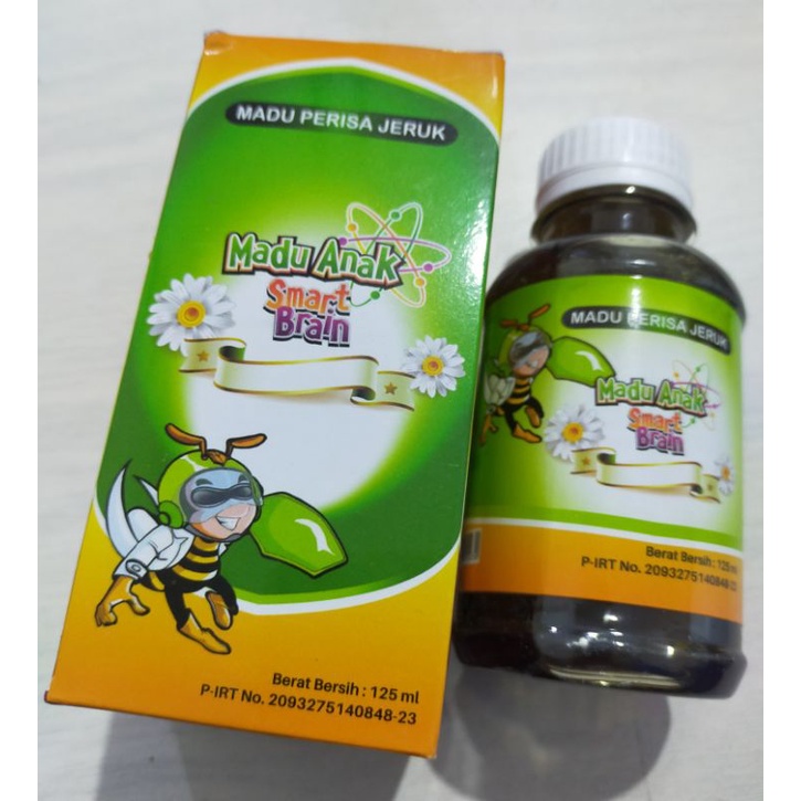 

Madu Anak Smart Brain 125ml Original Rasa Jeruk